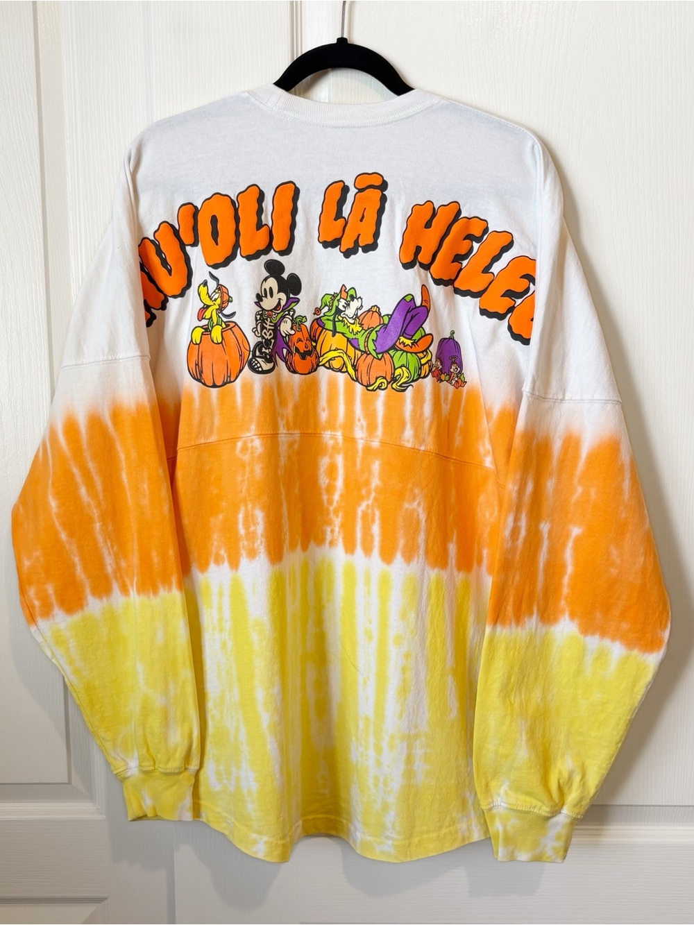 Disney Aulani Halloween Spirit Jersey Hau'oli Lā Heleul (Happy Halloween) Medium